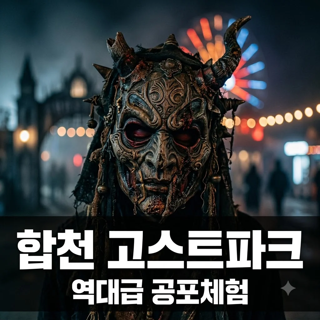 합천 고스트파크 2026 예약 및 방문 꿀팁! 오싹한 공포체험 완벽 가이드