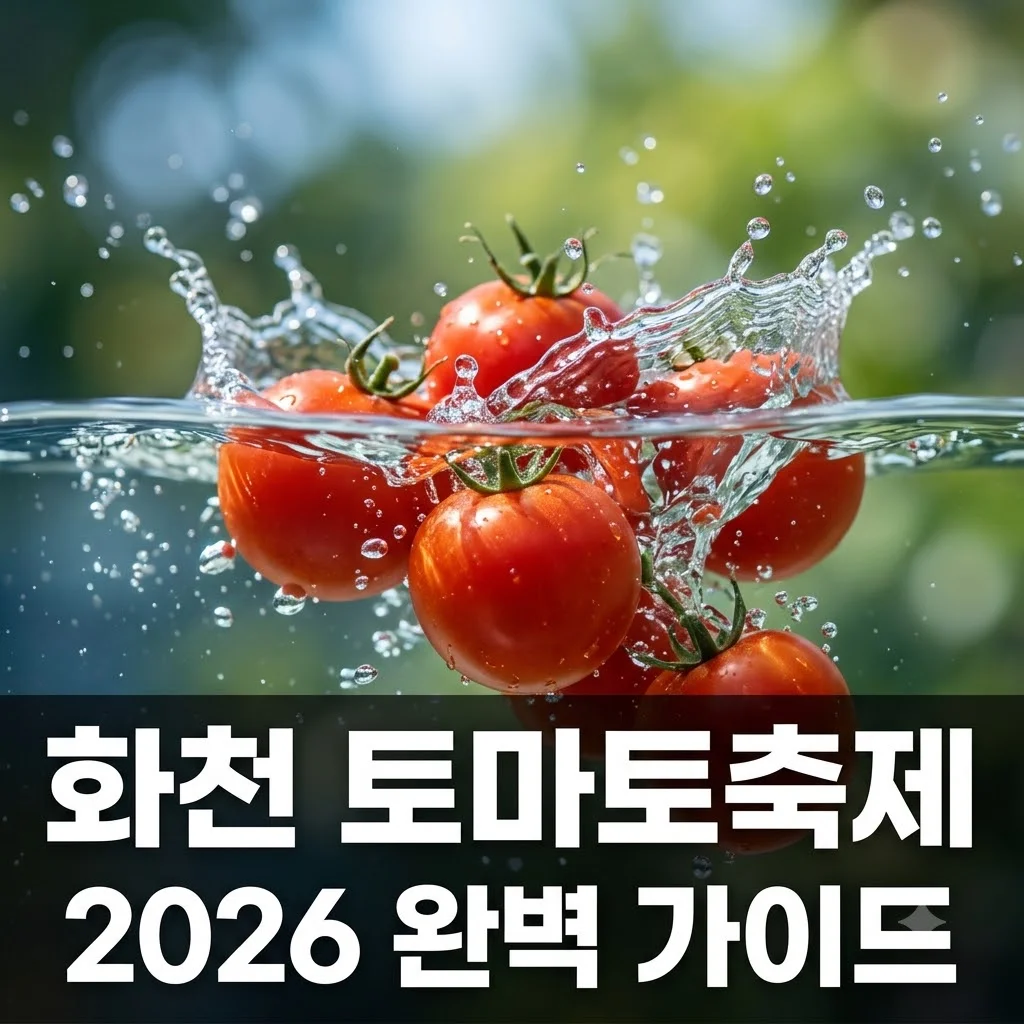 화천 토마토축제 2026 일정 주차 입장료 총정리! 황금반지 찾는 꿀팁까지