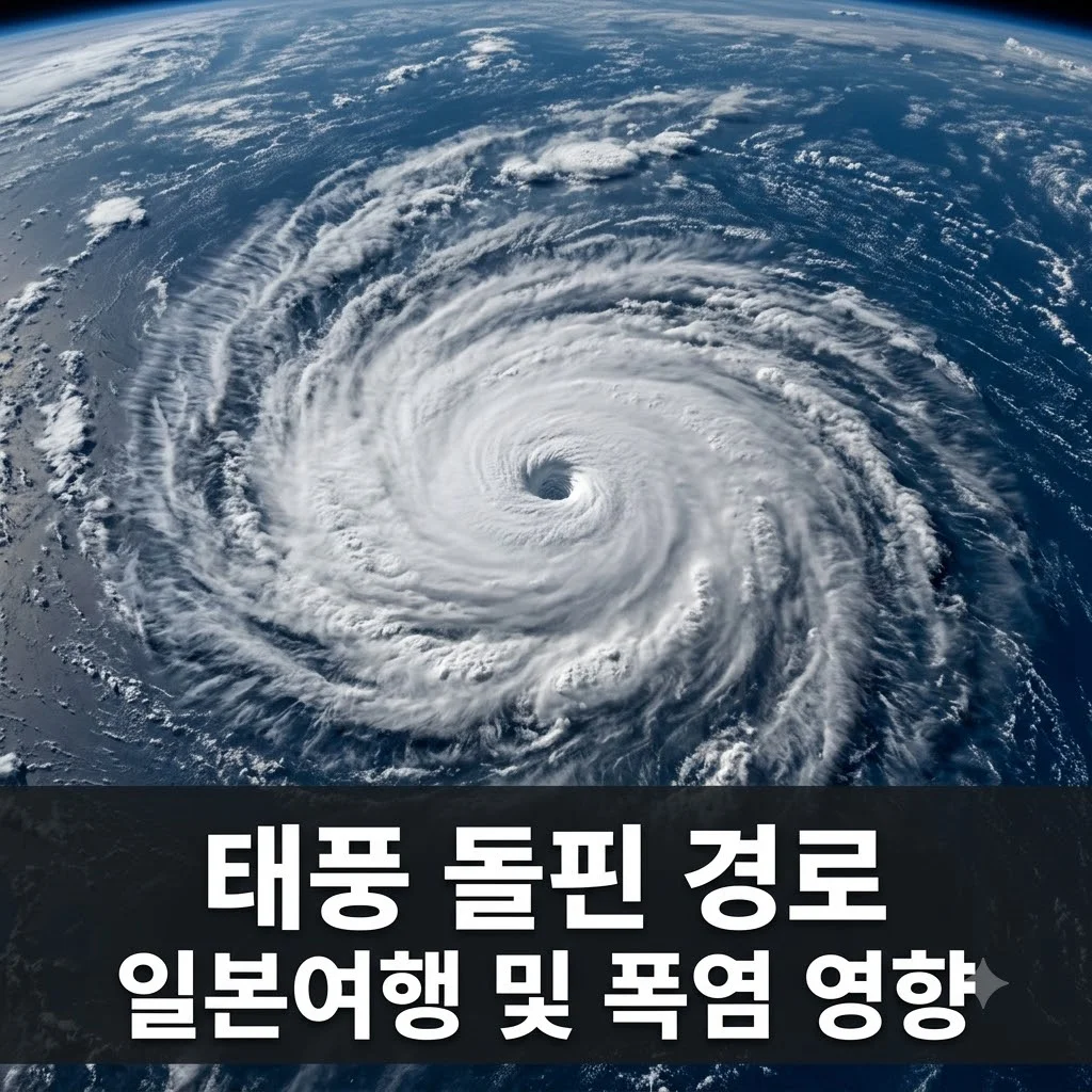 태풍 돌핀 경로 및 영향: 일본 여행 취소? 한반도 폭염 해결될까?