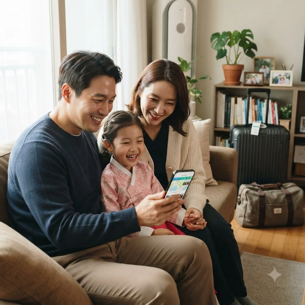 가족과 함께라면? 동반가족 등록 방법