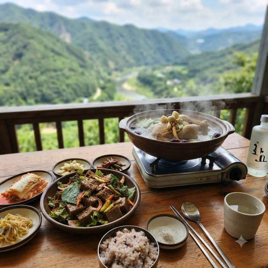 금강산도 식후경! 백운계곡 주변 추천 먹거리