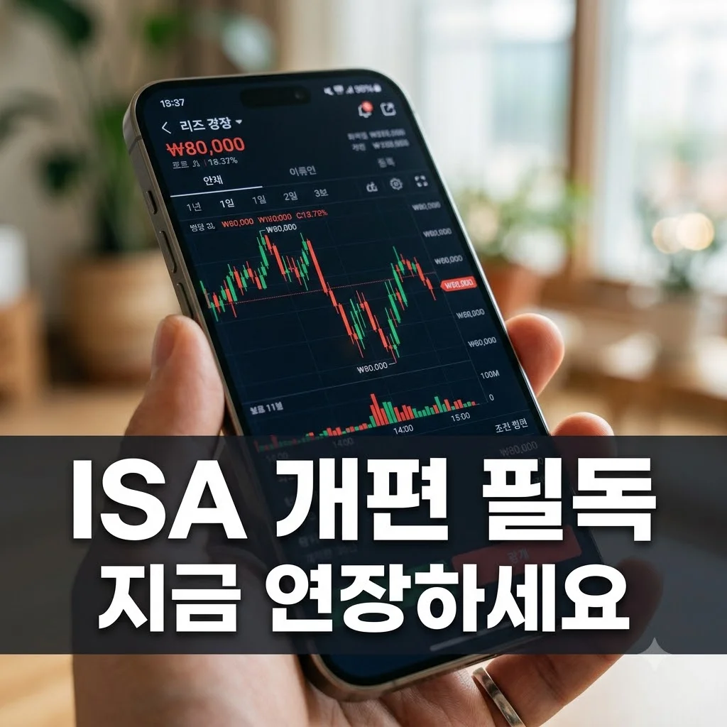 ISA 2026 개편 총정리, 지금 당장 '만기 연장' 안 하면 손해 보는 이유