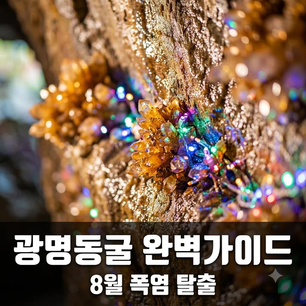 광명동굴 입장료 주차 꿀팁! 8월 폭염 피하는 시원한 실내 데이트 코스