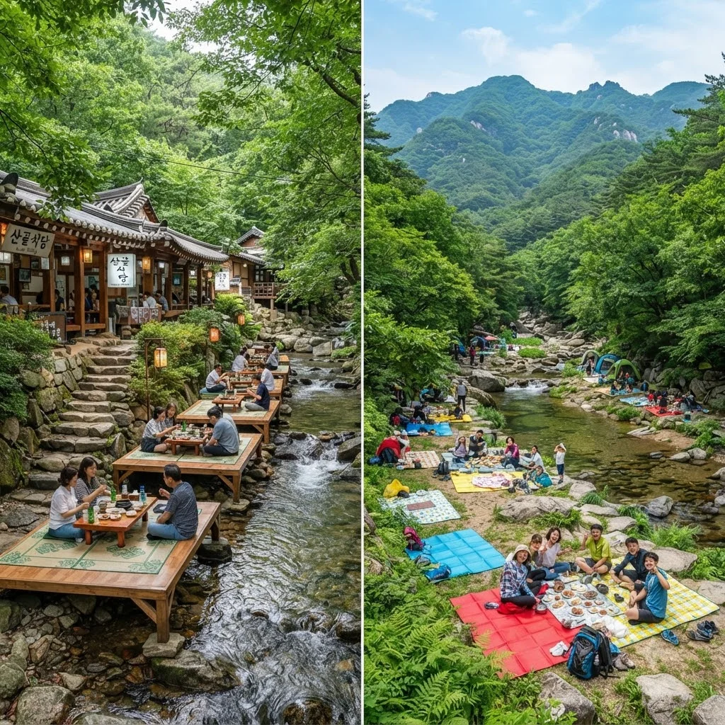 나에게 맞는 명소 선택! 남한산성 계곡 스팟 비교