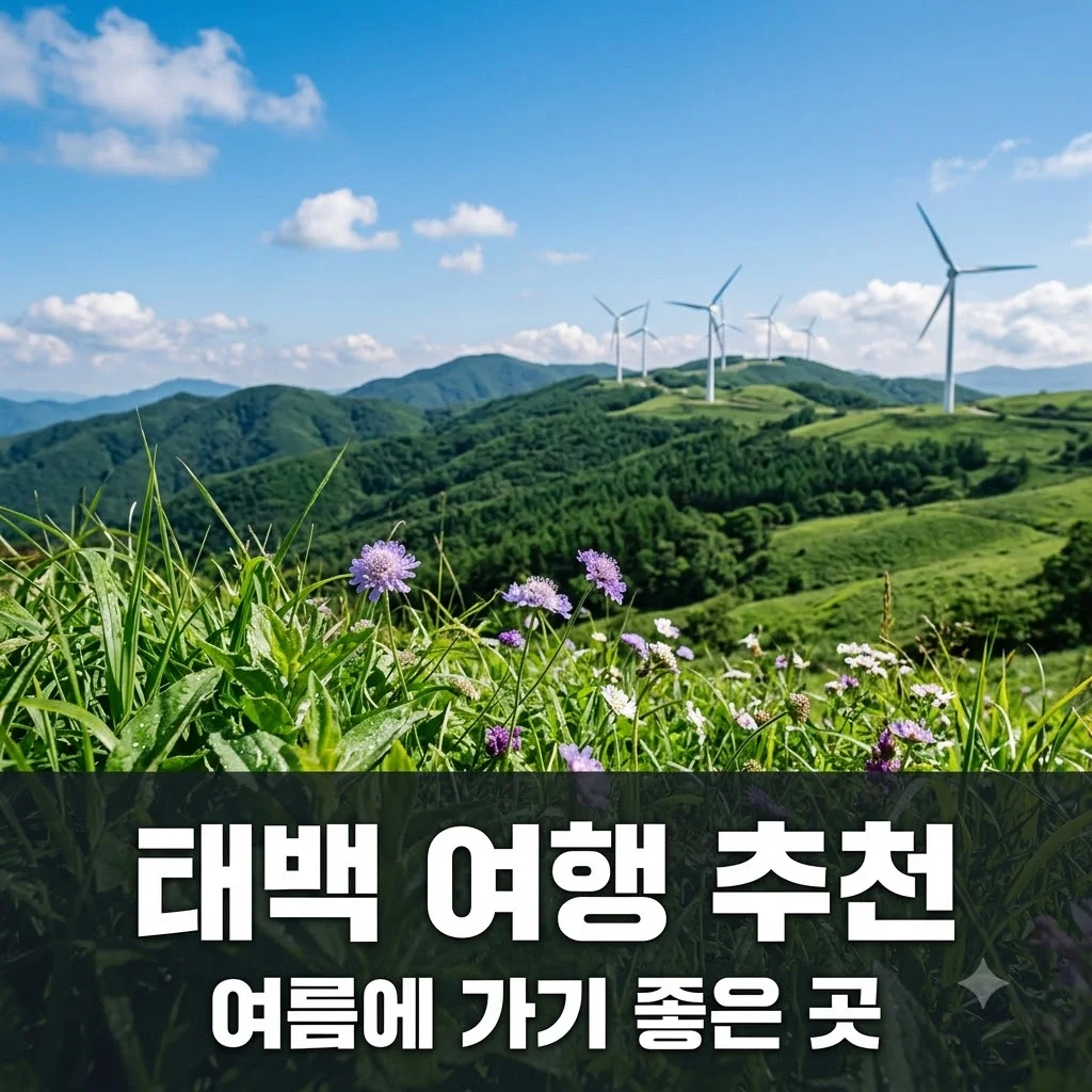 태백 가볼만한곳 BEST 7! 여름에도 시원한 힐링 여행 코스 추천