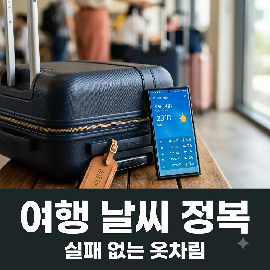 날씨 확인법과 해외여행 옷차림 가이드: 기온별 준비물 완벽 정리