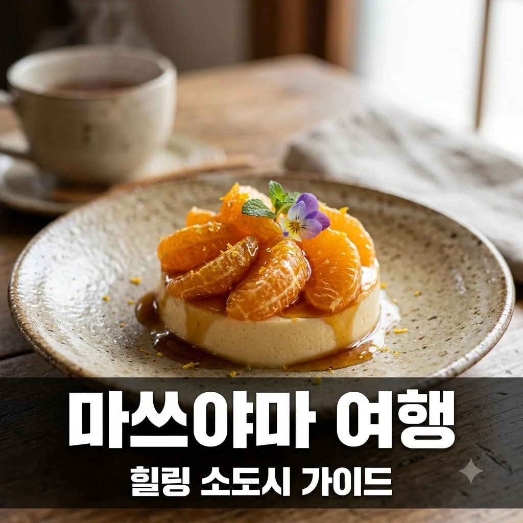 마쓰야마 여행 코스 및 맛집 총정리: 2박 3일 힐링 일정 가이드