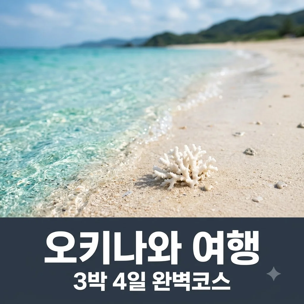 오키나와 여행 코스 추천! 3박 4일 완벽 일정과 렌터카·준비물 총정리