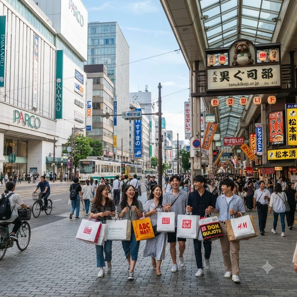 삿포로 쇼핑, 어디서부터 시작해야 할까요?