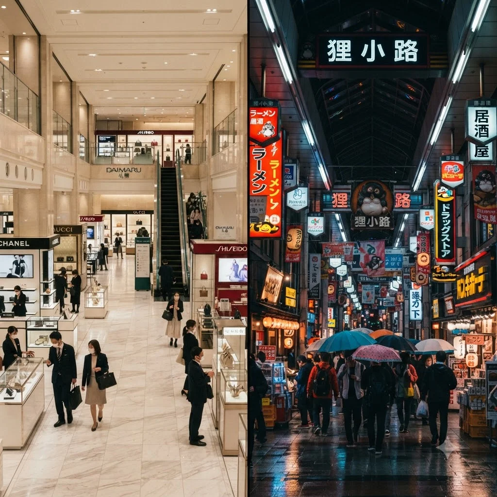 삿포로 주요 쇼핑 구역 한눈에 비교하기