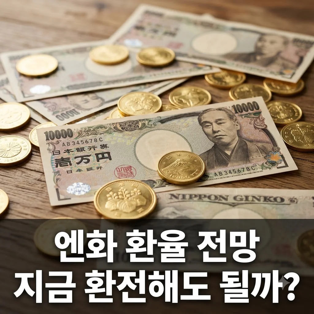 엔화 환율 전망 2026: 지금 환전해도 될까? 900원대 최저점 분석
