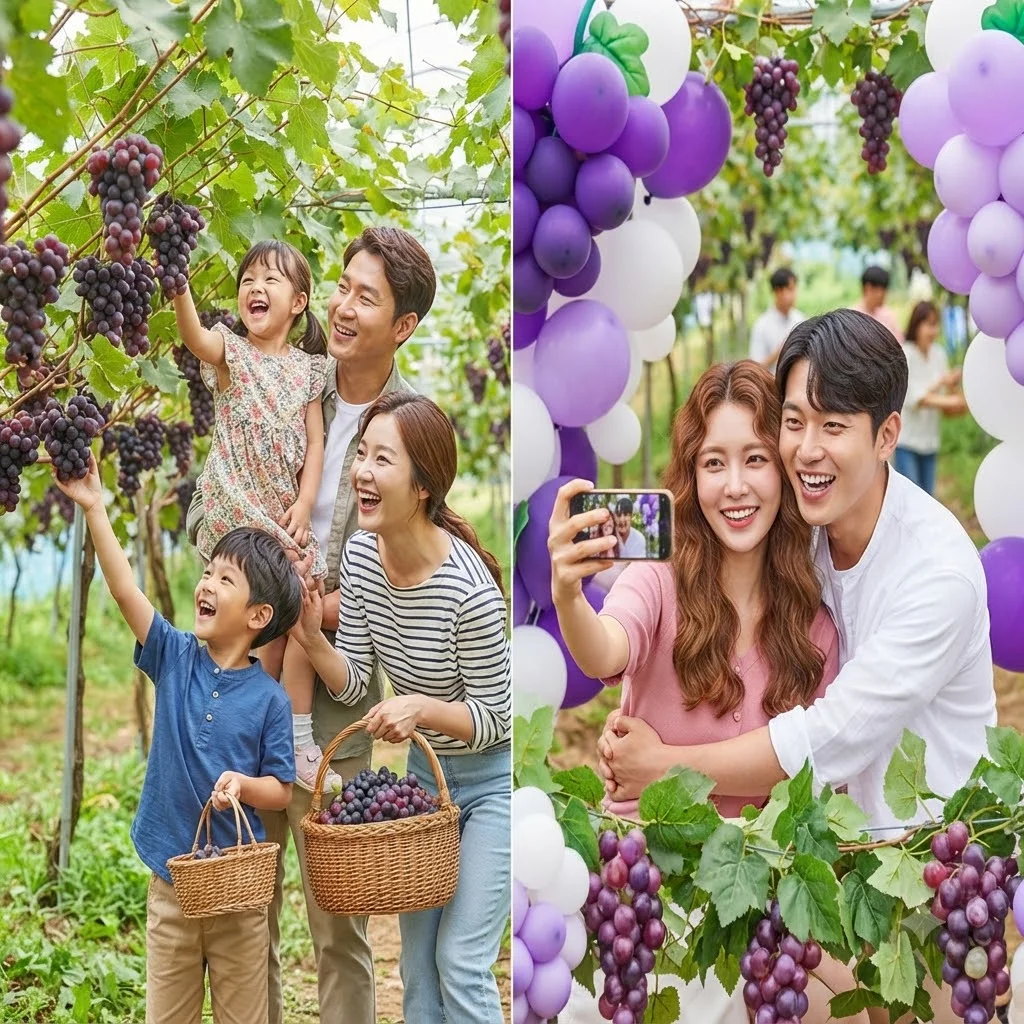 누구와 가시나요? 맞춤형 추천 코스 비교