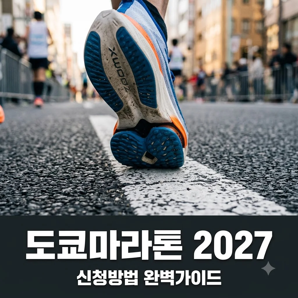 2027 도쿄마라톤 신청 방법 및 일정 총정리: 해외 러너 당첨 꿀팁