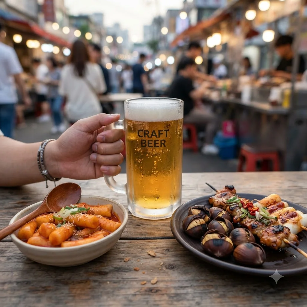 공주에서만 맛보는 특별한 맥주와 먹거리