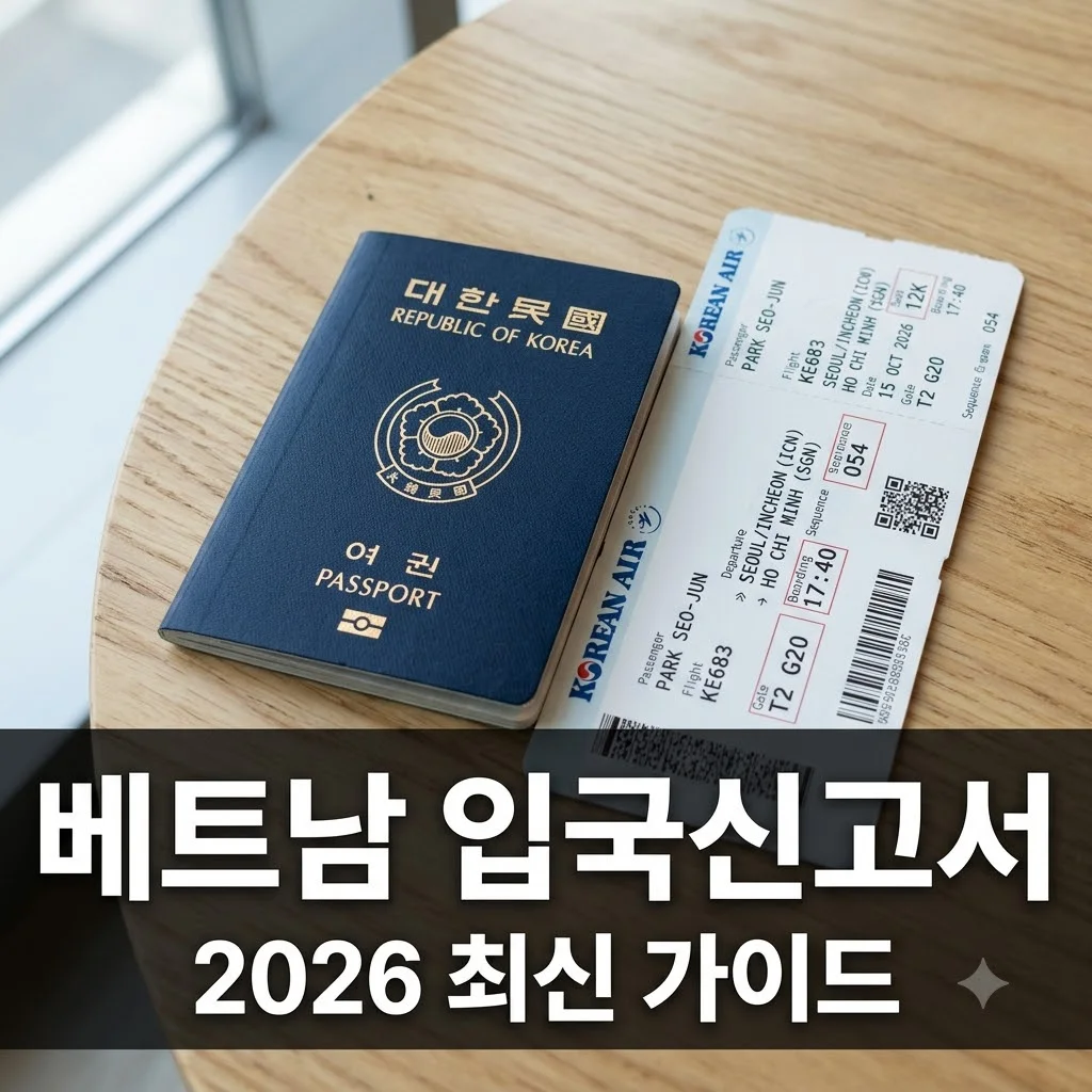 베트남 입국신고서 작성해야 할까? 2026 최신 PAI 온라인 신고 및 무비자 총정리