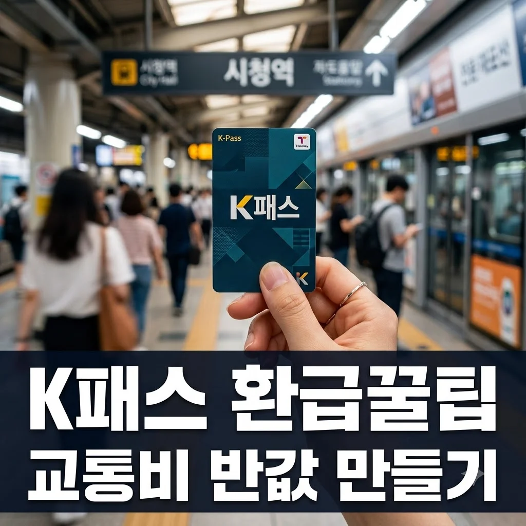 K패스 모두의카드 혜택 총정리! 교통비 반값 환급받는 법 (2026 최신)
