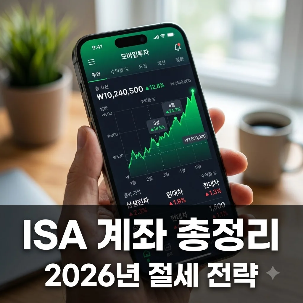 ISA 계좌 2026년 개정 총정리, 비과세 혜택과 만기 연장 전략은?