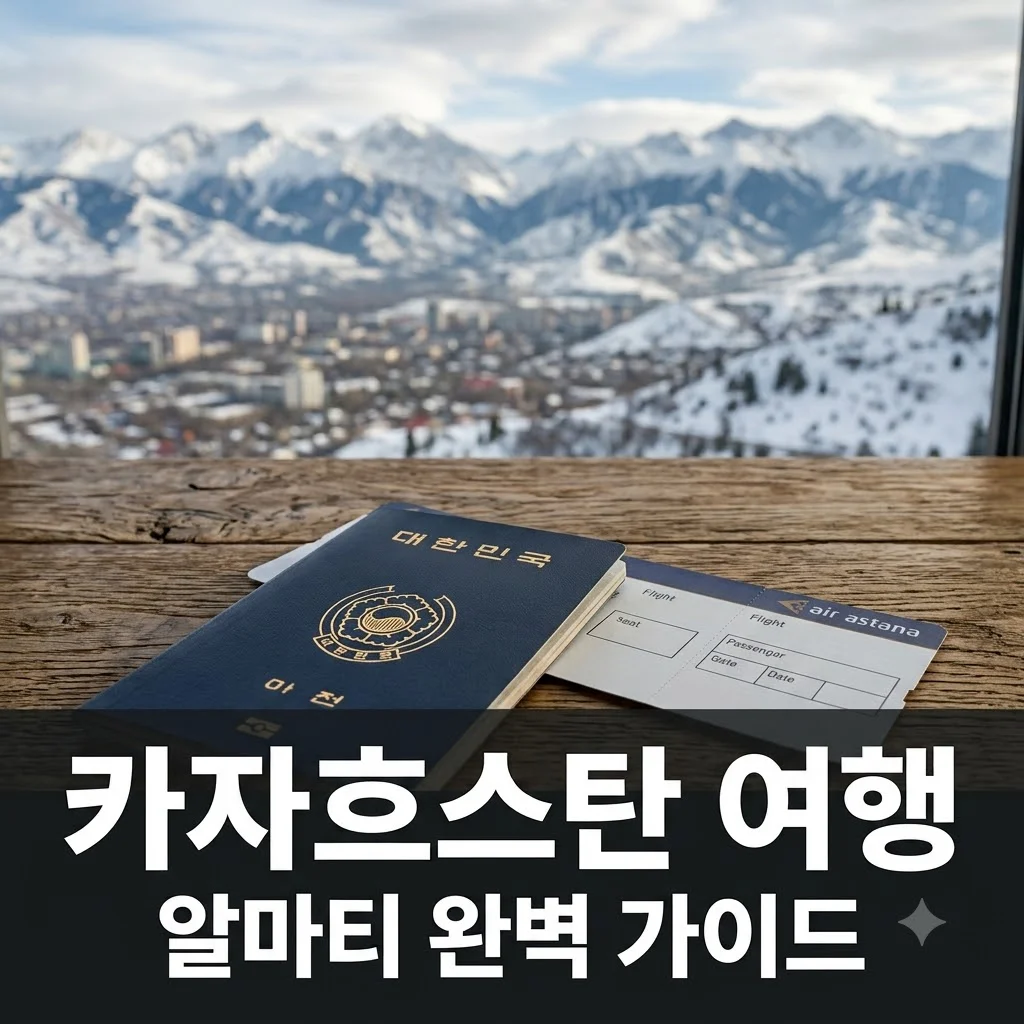 카자흐스탄 여행 준비 가이드: 알마티 코스부터 2026년 최신 입국 조건까지 총정리