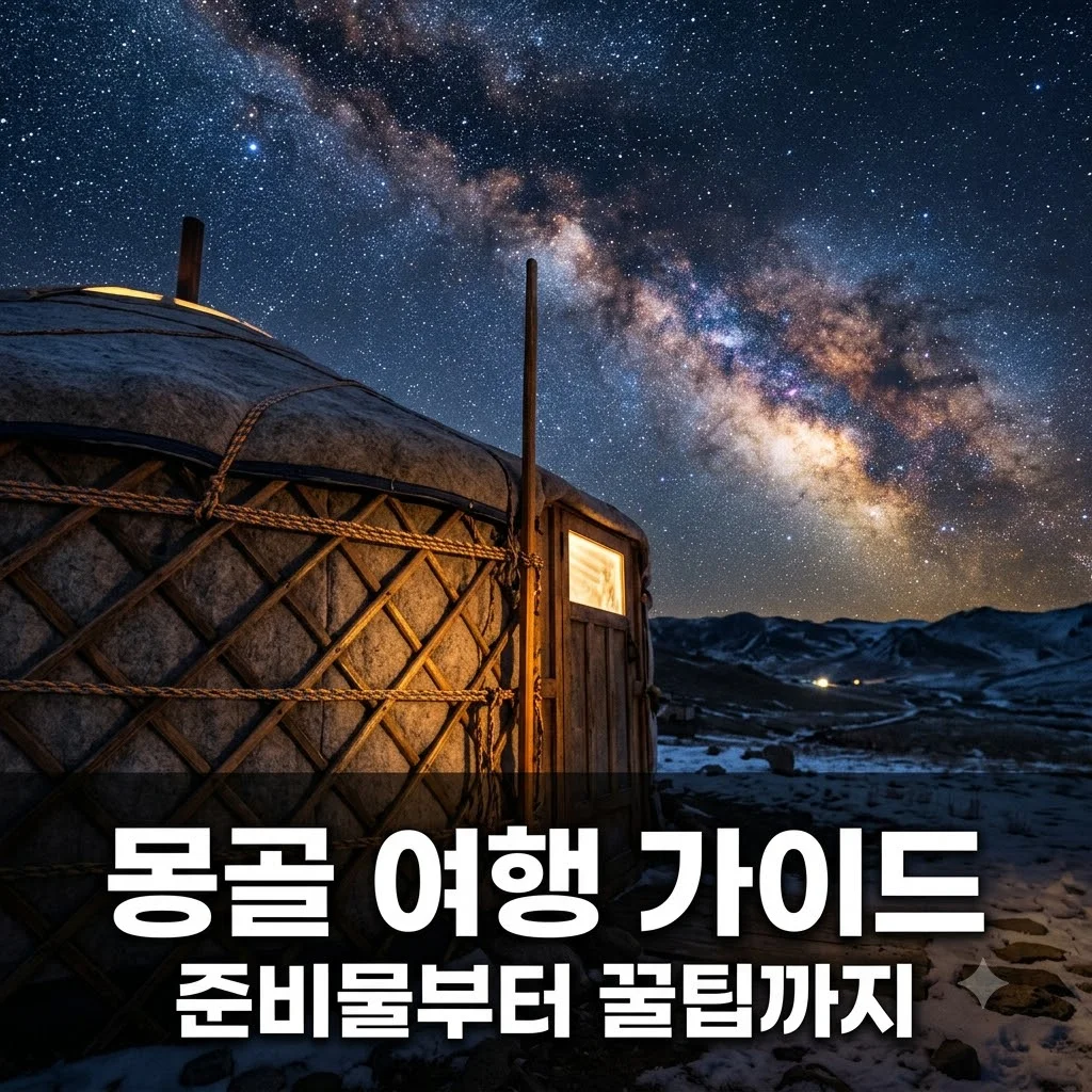 몽골 여행 준비물부터 날씨, 쇼핑리스트까지! 실패 없는 완벽 가이드