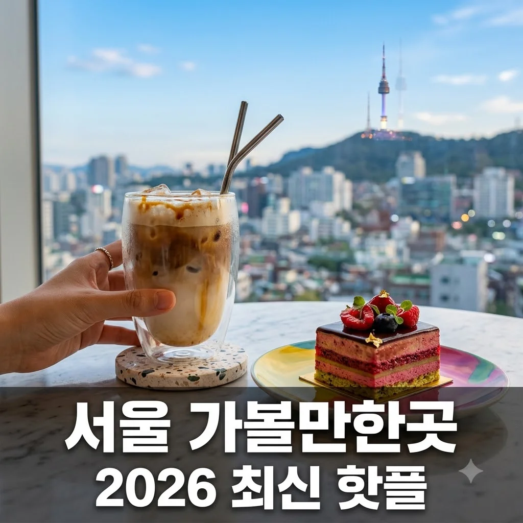 서울 가볼만한곳 BEST 7 | 2026 최신 핫플부터 숨은 명소까지 완벽 가이드