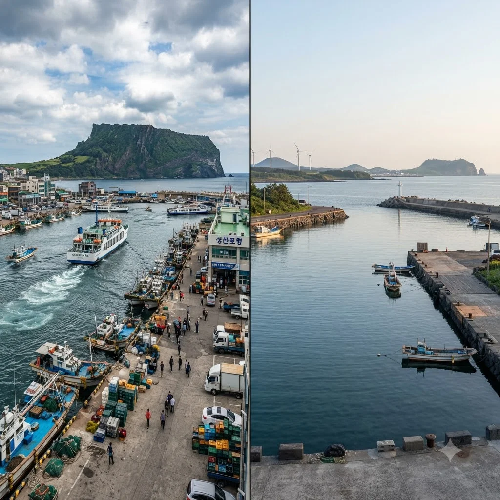 성산항 VS 종달항, 나에게 맞는 항구는 어디?