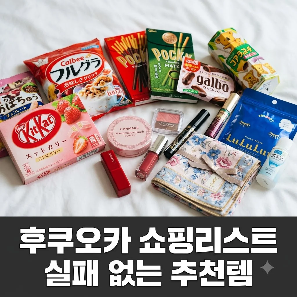 후쿠오카 쇼핑리스트 추천 BEST 20: 돈키호테부터 공항 면세점까지 완벽 정리