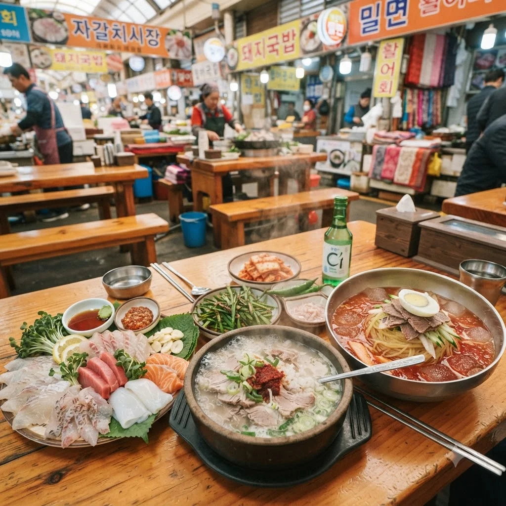 금강산도 식후경! 부산에서 꼭 먹어야 할 음식