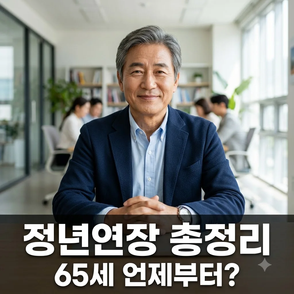 정년연장 65세 언제부터? 출생연도별 적용 시기와 임금피크제 팩트체크