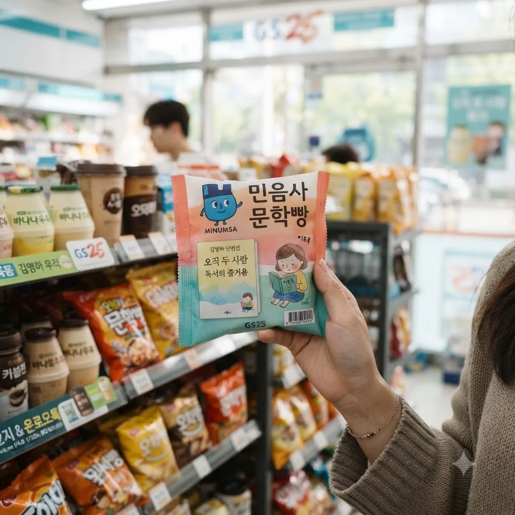 편의점에서 만나는 문학, 민음사 빵이 대체 뭐길래 난리일까요?