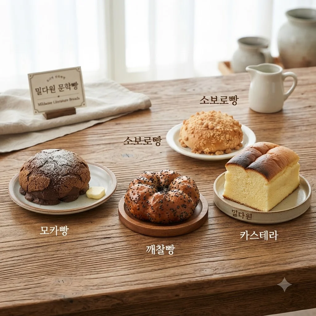 민음사 빵 종류와 가격, 한눈에 비교해 보세요