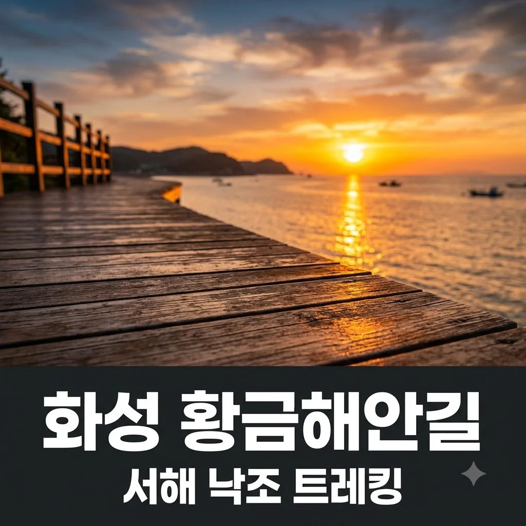 화성 황금해안길 코스 총정리: 제부도부터 궁평항까지 17km 힐링 트레킹 가이드