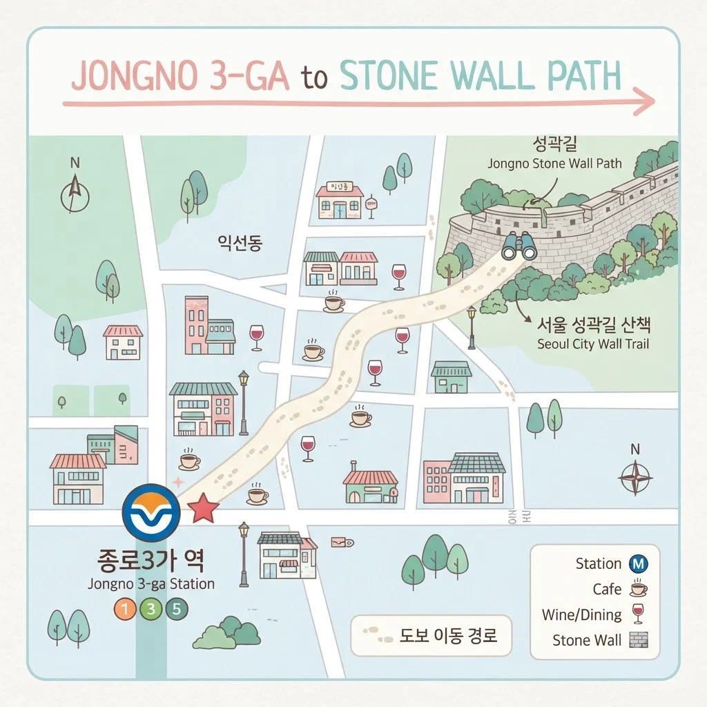 한눈에 보는 서순라길 방문 가이드