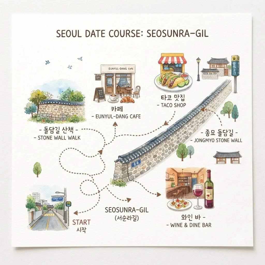 실패 없는 서순라길 힐링 데이트 추천 코스