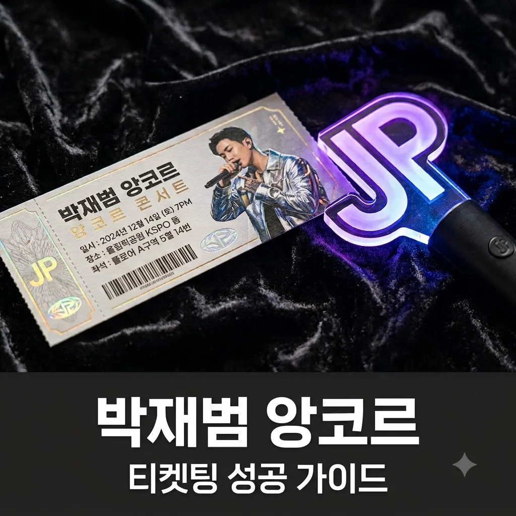 2026 박재범 서울 앙코르 콘서트 THE REPLAY 티켓팅 예매 방법 및 일정 총정리