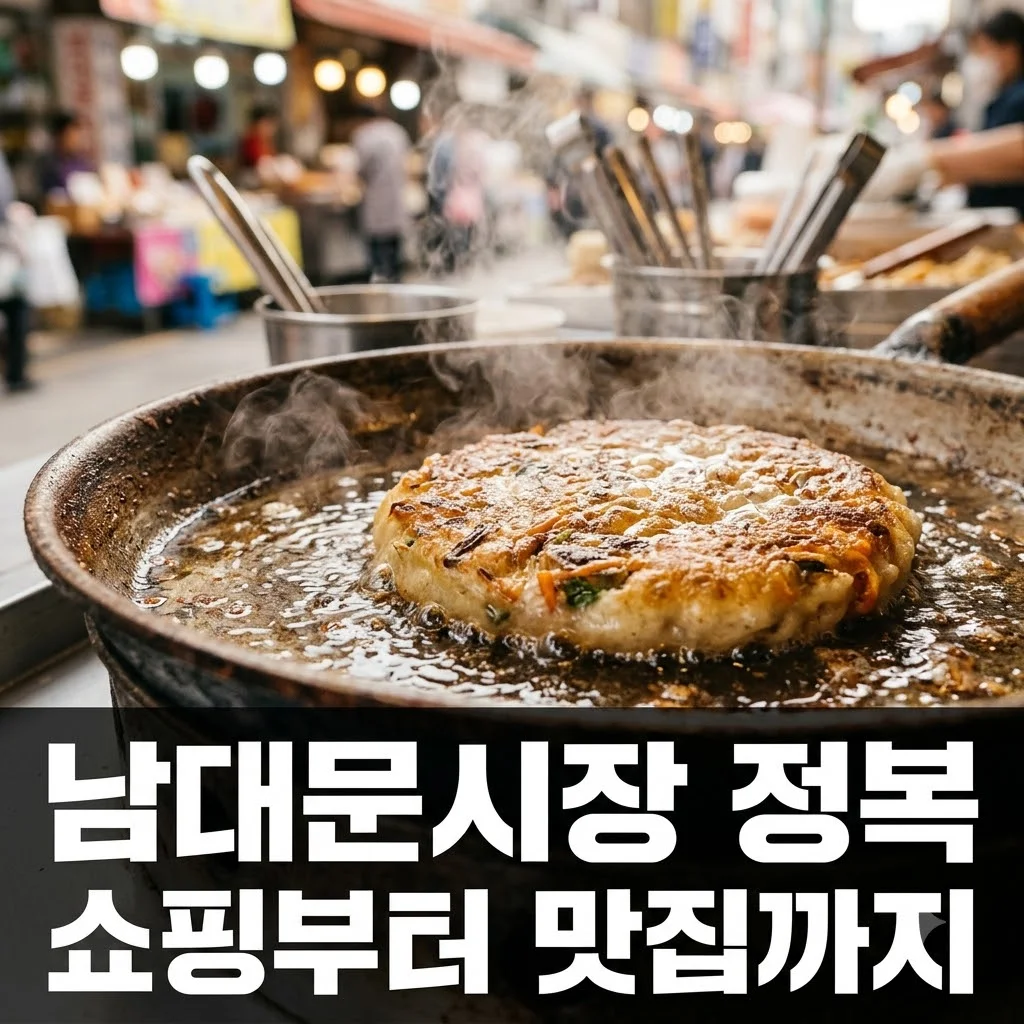 남대문시장 완벽 가이드: 꼭 사야 할 쇼핑 리스트부터 숨은 맛집 지도까지