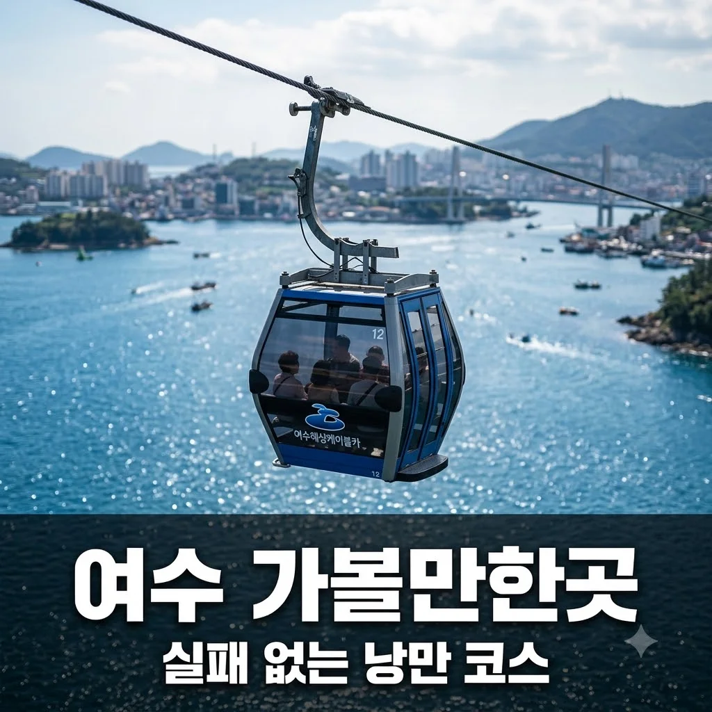 여수 가볼만한곳 BEST 7: 2026 세계섬박람회 포함 1박 2일 낭만 코스