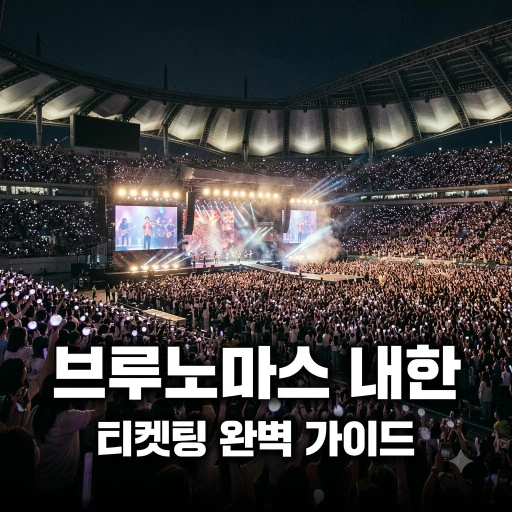 [2027 브루노마스 내한] 고양종합운동장 티켓팅 일정과 좌석 팁