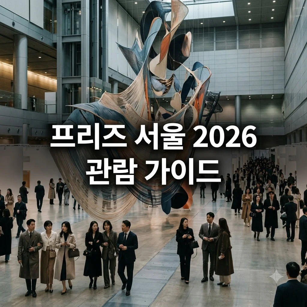 프리즈 서울 2026 티켓 가격 및 일정 총정리