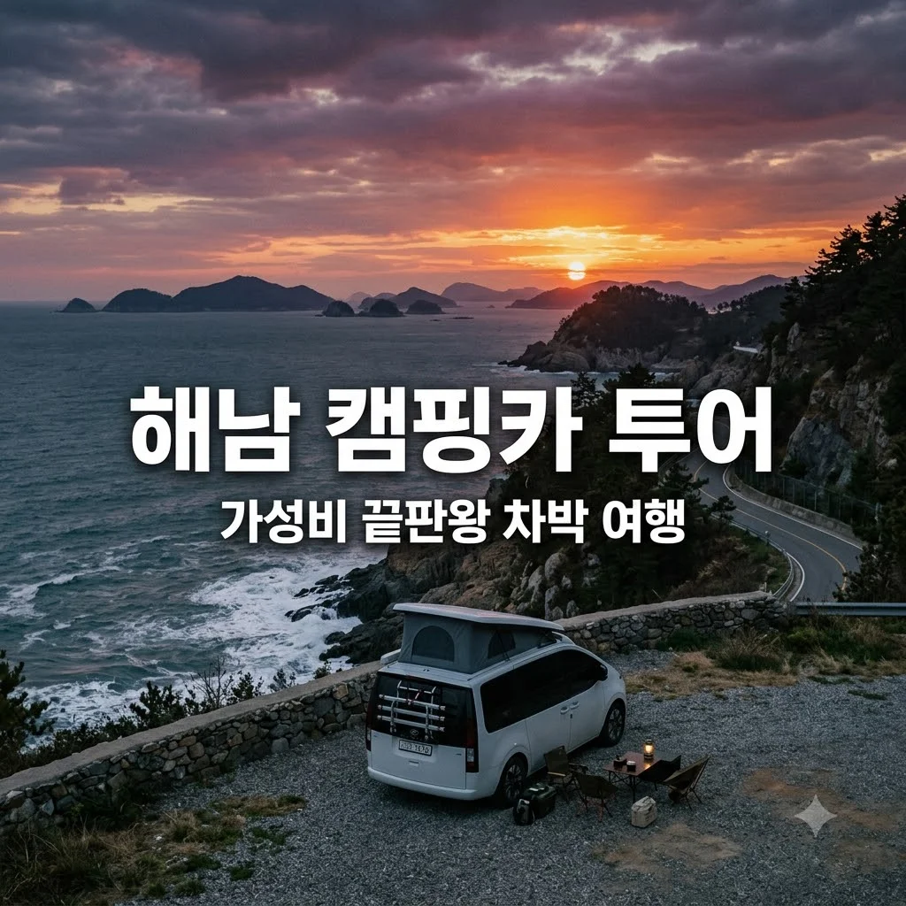 해남 캠핑카 시티투어 예약 방법 및 이용 가격 총정리