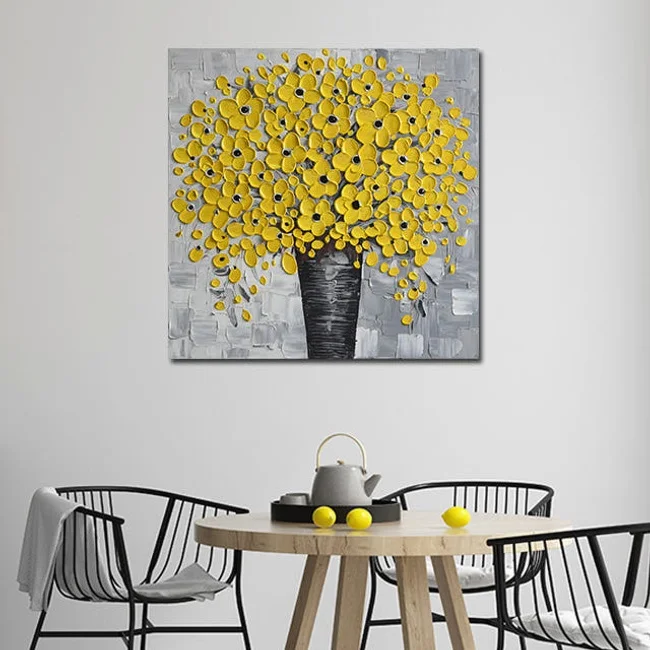 [Gallery Edition] 꽃그림 인테리어 액자 (70x70cm) 상세 이미지 1