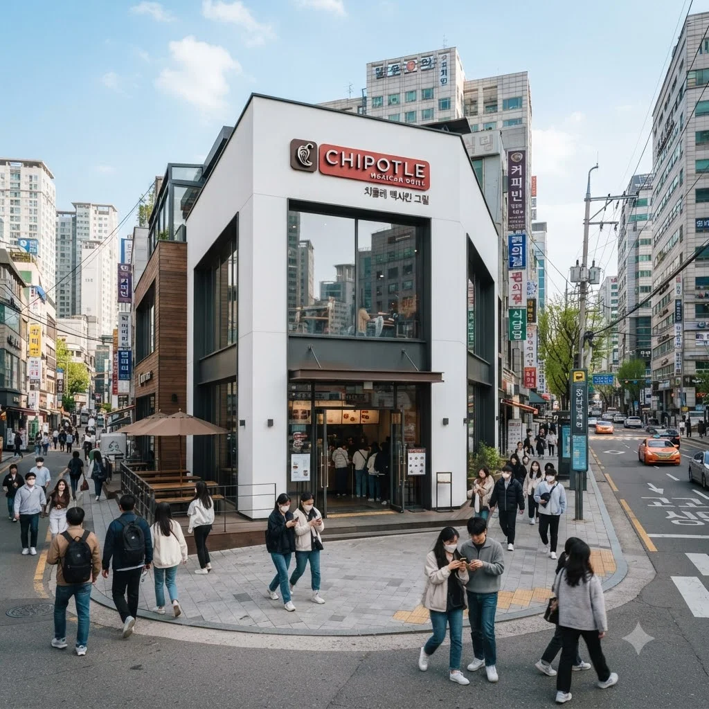 치폴레 강남점 오픈 현황 및 위치 정보