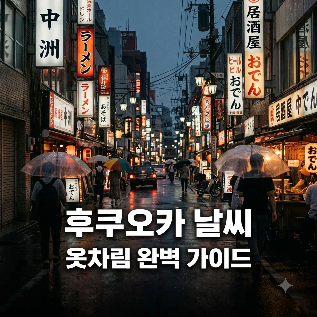 후쿠오카 날씨 완벽 가이드: 9월 옷차림부터 월별 최적의 여행 시기까지