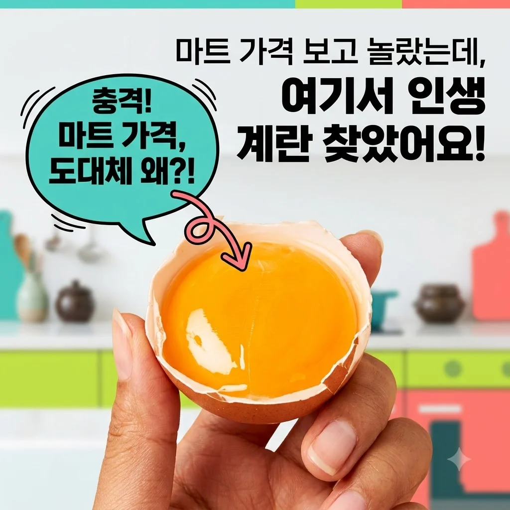 [국내산 난각번호1번 유정란] 마트 가격 보고 놀랐는데, 여기서 인생 계란 찾았어요!