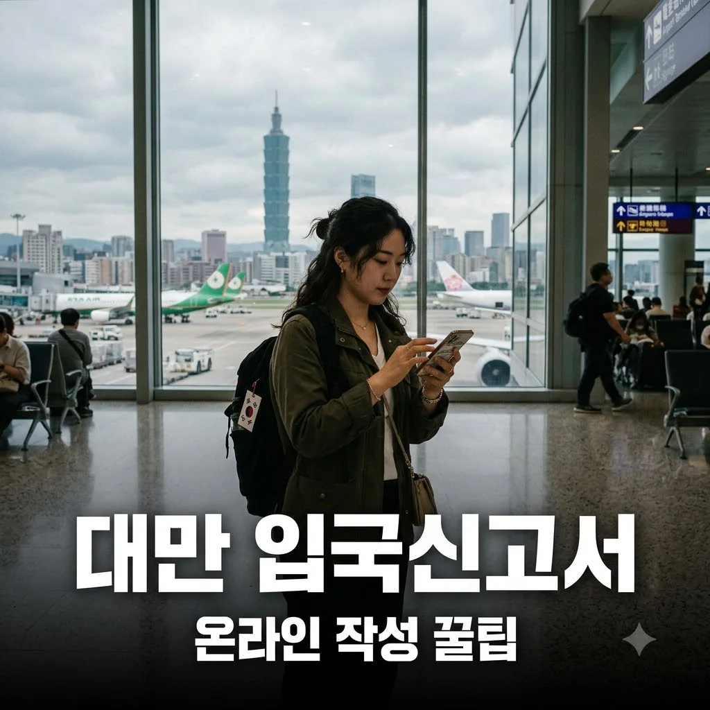 대만 입국신고서 작성법: 온라인 신청으로 입국 시간 30분 단축하는 꿀팁