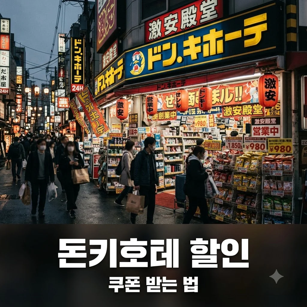돈키호테 쿠폰 할인 혜택 받는 방법과 면세 적용 팁