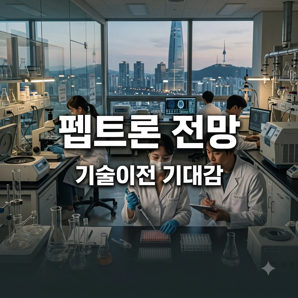 펩트론 주가 전망 비만치료제 기술이전 기대감 정리