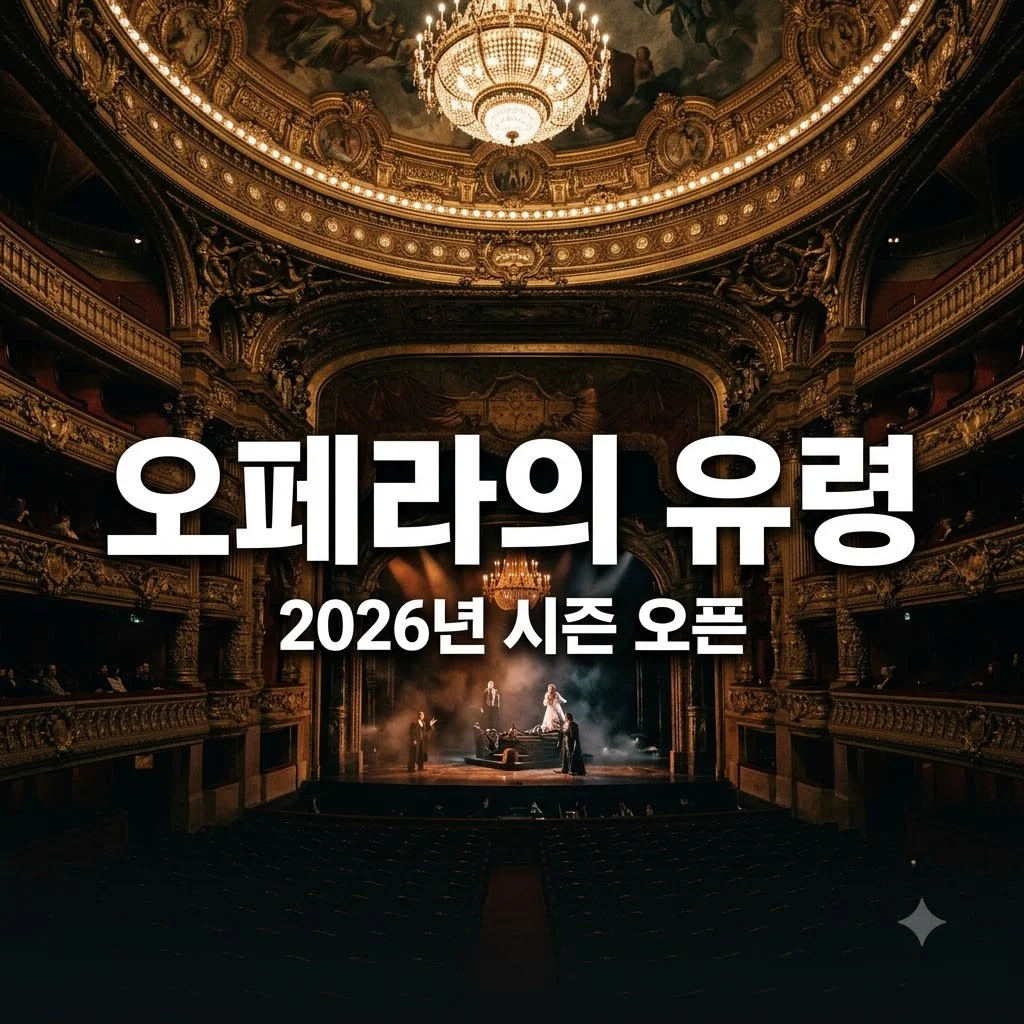오페라의 유령 뮤지컬 2026 예매 일정부터 티켓 가격까지 완벽 정리