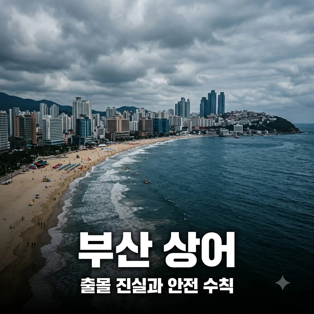 부산 상어 출몰 진실과 해수욕장 안전 수칙 총정리