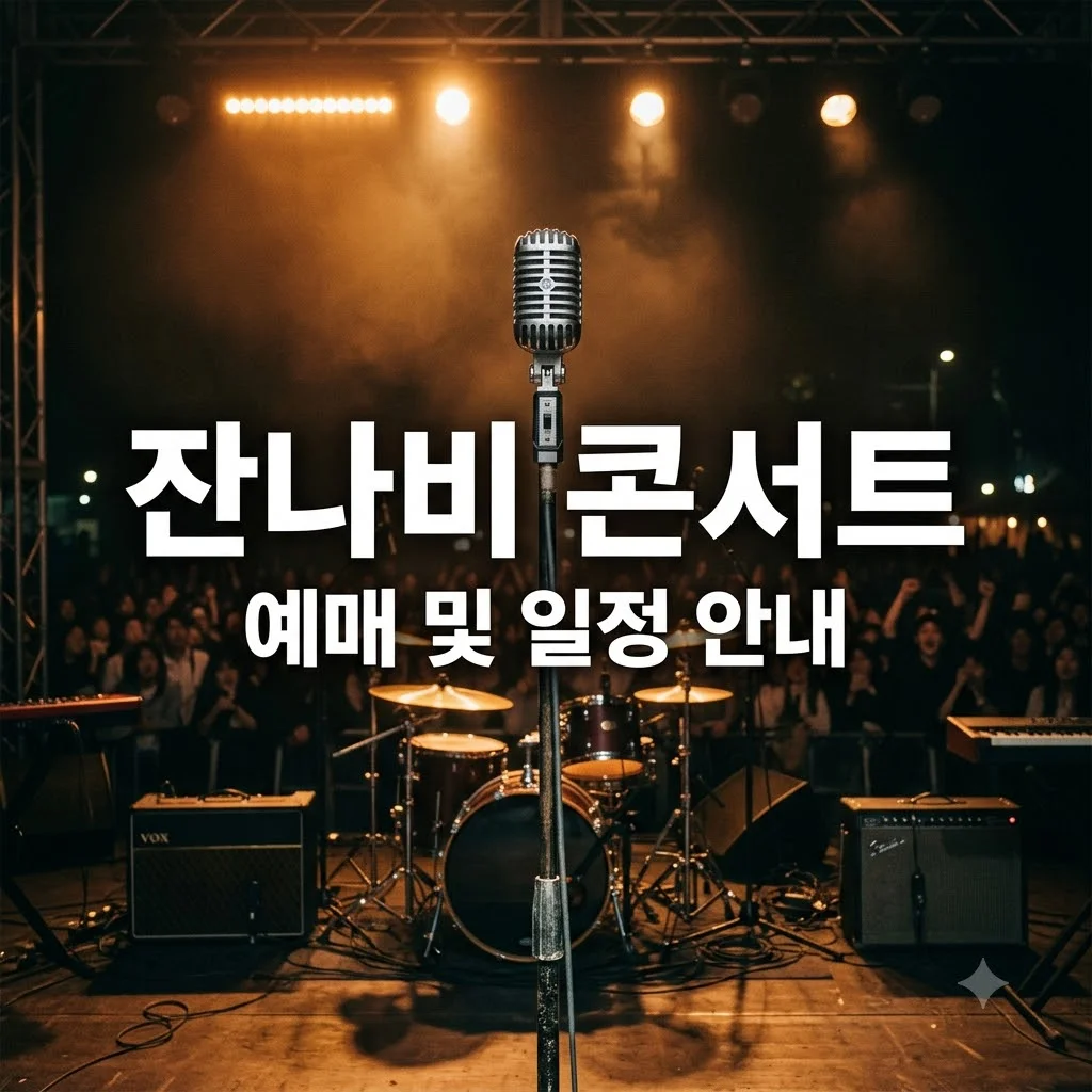 잔나비 콘서트 예매 일정부터 티켓 가격, 서울 공연 정보 총정리