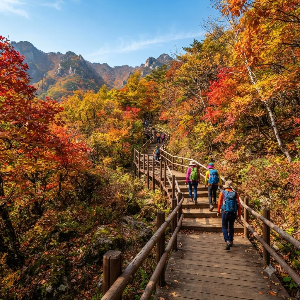 울산 간월재 등산 코스 및 소요 시간 비교
